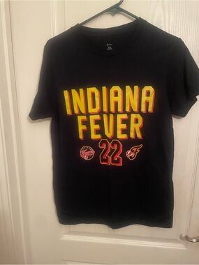 Women’s Indiana Fever Graphic T‑Shirt - dark blue with Yellow/Red Print